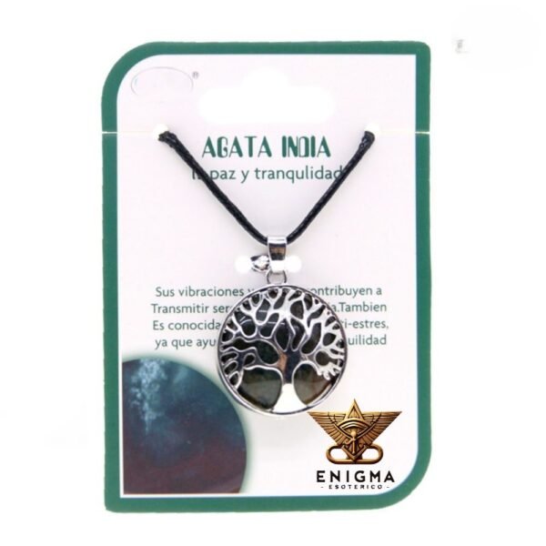 Colgante Arbol de la Vida Ágata India