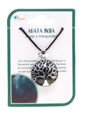 Colgante Arbol de la Vida Agata India