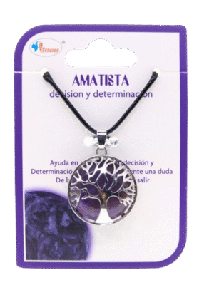 Colgante Arbol de la Vida Amatista