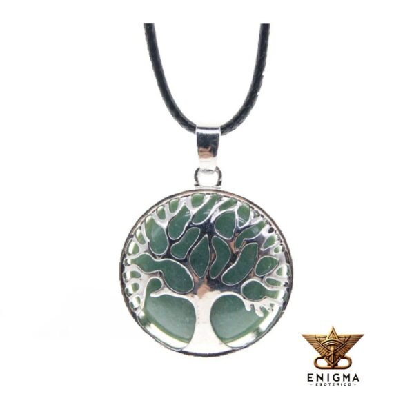 Colgante Árbol de la Vida Aventurina Verde