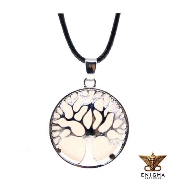 Colgante Árbol de la Vida Cuarzo Blanco