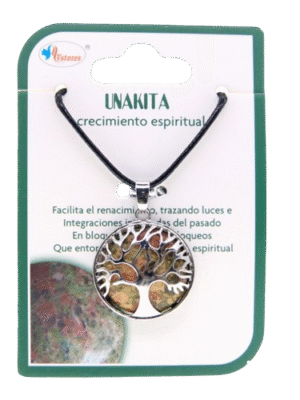 Colgante Arbol de la Vida Unakita
