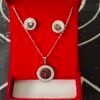 Conjunto de Collar + Pendientes Arbol de la Vida