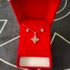 Conjunto de Collar + Pendientes Nudo de Bruja