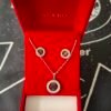 Conjunto de Collar + Pendientes Mano de Fatima