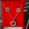 Conjunto de Collar + Pendientes Mano de Fatima