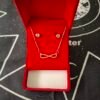 Conjunto de Collar + Pendientes Signo Infinito en Dorado