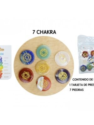 Pack Piedras en Pulido 7 Chakras
