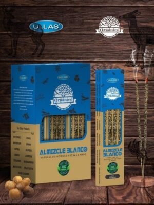 Incienso Orgánico 25g -Almizcle Blanco-