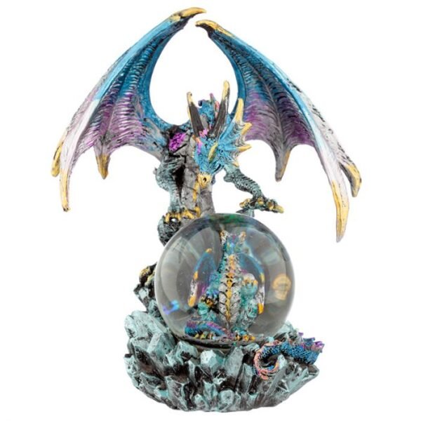 Bola de Cristal Dragón Leyenda Oscura Madre y Bebé