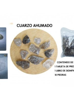 Pack Piedras en Bruto Cuarzo Ahumado