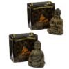 Figura Buda Mini Buda Tailandés en Bolsa de Regalo