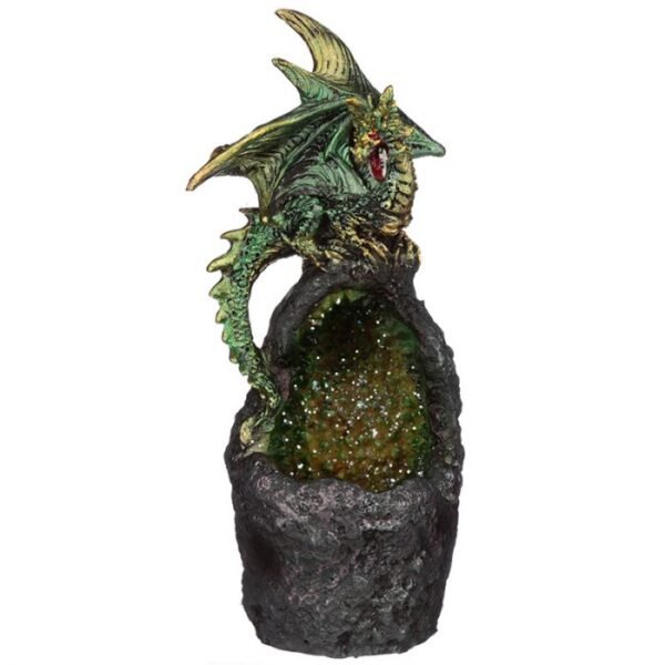 Figura Dragón con Luz LED Dragón Caverna de Cristal