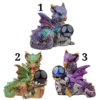 Figura Dragón de Elementos Bola de Cristal y Visión