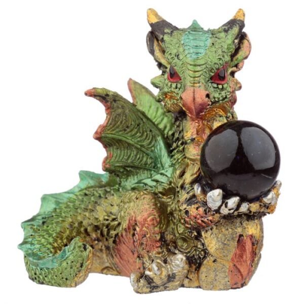 Figura Dragón de Elementos Bola de Cristal y Visión