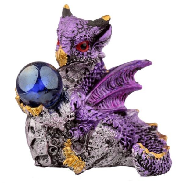 Figura Dragón de Elementos Bola de Cristal y Visión