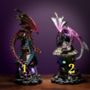 Figura de Dragón Leyenda Oscura Dragón Espíritu del Bosque
