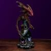 Figura de Dragón Leyenda Oscura Dragón Espíritu del Bosque