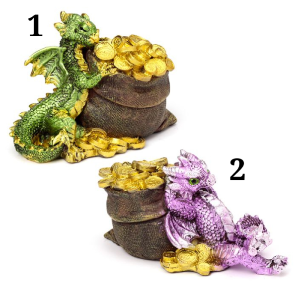 Figura de Dragón Tesoro de los Elementos