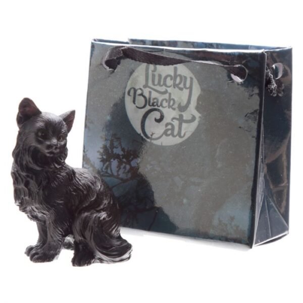 Mini Bolsa de Regalo Gato Negro de la Suerte