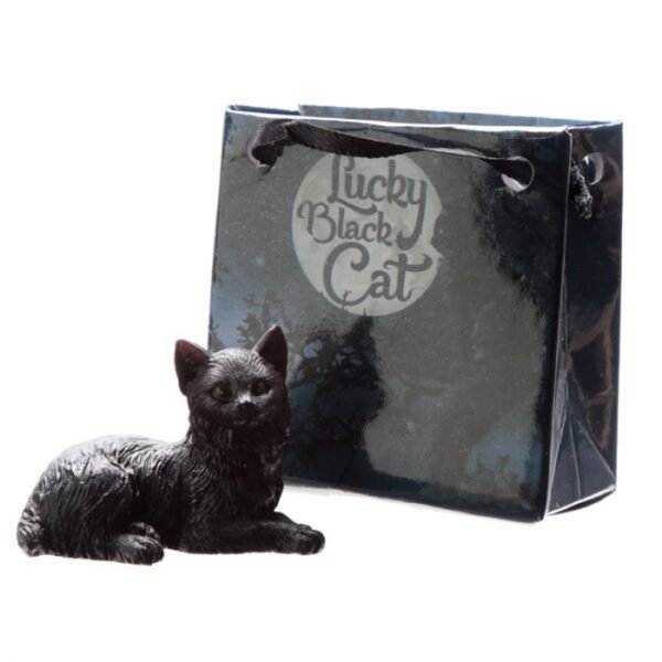 Mini Bolsa de Regalo Gato Negro de la Suerte