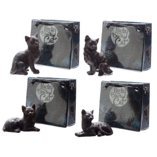 Mini Bolsa de Regalo Gato Negro de la Suerte