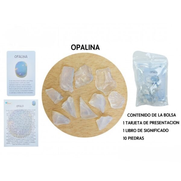 Pack Piedras en Bruto Opalina