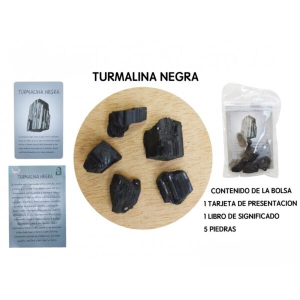 Pack Piedras en Bruto Turmalina Negra
