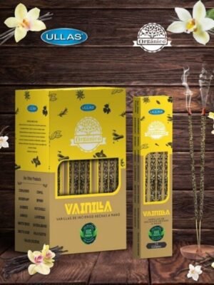 Incienso Orgánico 25g -Vainilla-