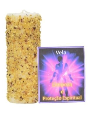 Vela de Limpieza y Protección Espiritual