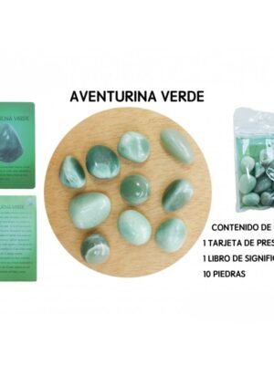 Pack Piedras en Pulido Aventurina Verde