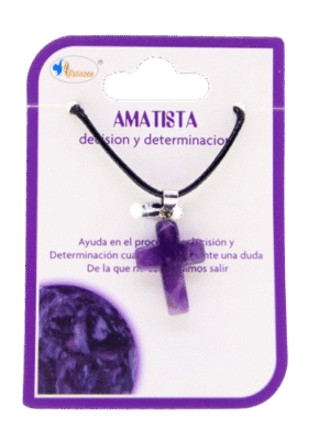 Colgante Cruz Amatisata