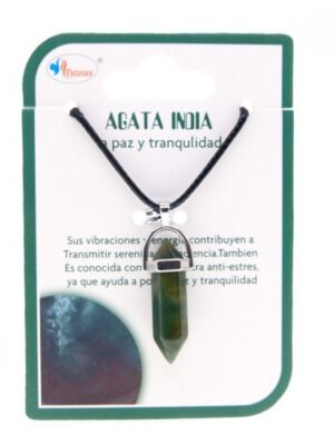 Colgante Pendulo Agata India