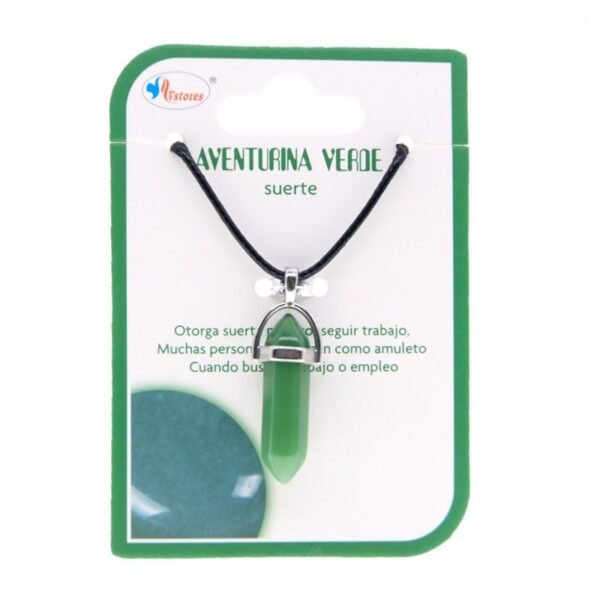 Colgante Pendulo Aventurina Verde