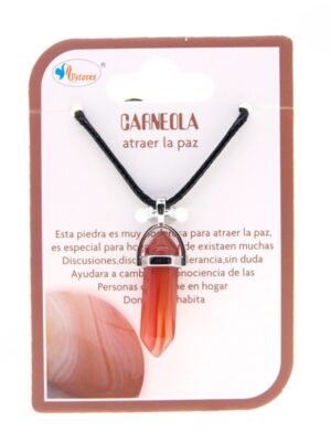 Colgante Pendulo Carneola