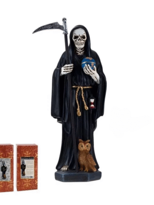 Figura Santa Muerte Contra Daño 40cm