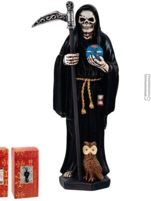 Figura Santa Muerte Contra Daño 15cm