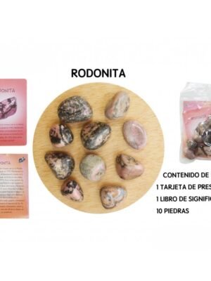 Pack Piedras en Pulido Rodonita