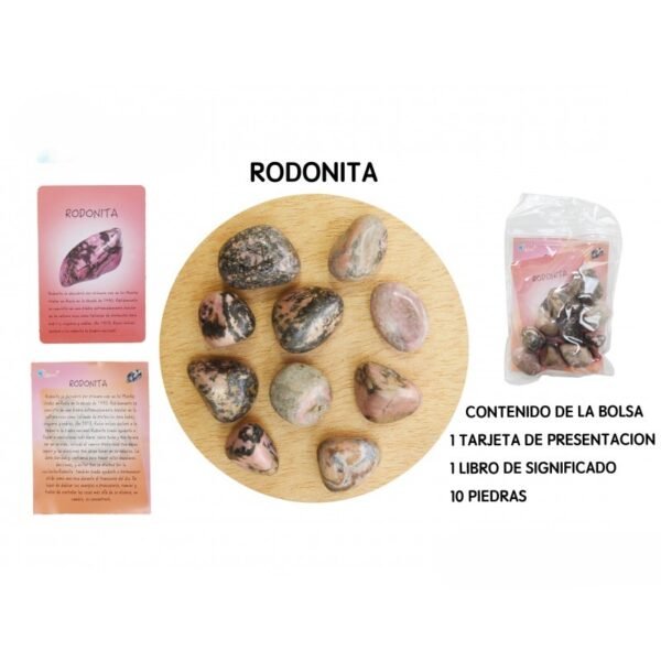 Pack Piedras en Pulido Rodonita