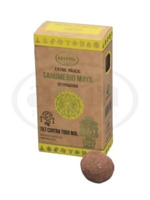 Sahumerio Maya 7x7 Contra todo Mal 8 unid