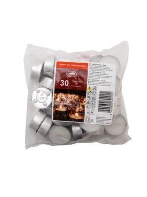 Vela de Te Bolsa 30 Blanco