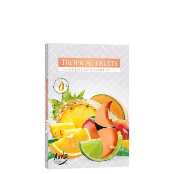 Vela de Te Pk6 Frutas Tropicales