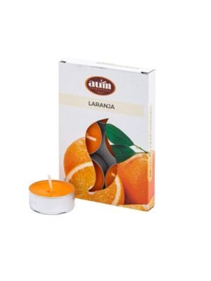 Vela de Te Pk6 Naranja