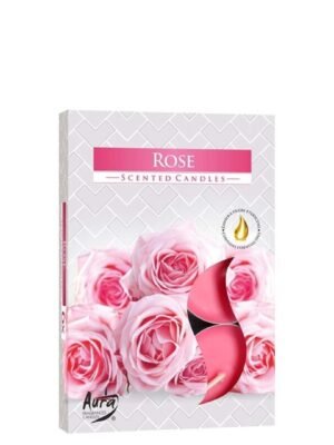 Vela de Te Pk6 Rosa