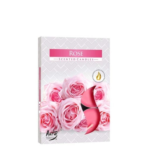 Vela de Te Pk6 Rosa
