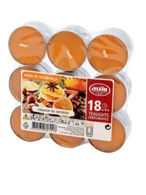 Vela de Te Pk18 Naranja