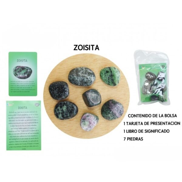Pack Piedras en Pulido Zoisita