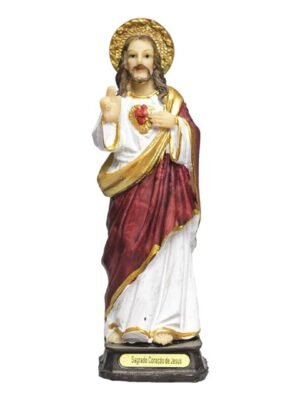 Figura Sag. Corazón Jesús 15cm