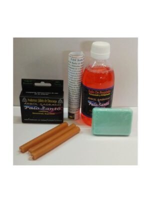 Completo Pack Baño Ritual de Propósito Palo Santo, Limpiezas