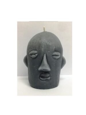 Vela Cabeza de Eleggua Gris